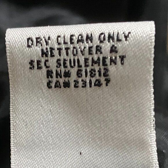 Talbots Petites, short sleeve black velvet short top, size 14 - Picture 12 of 12